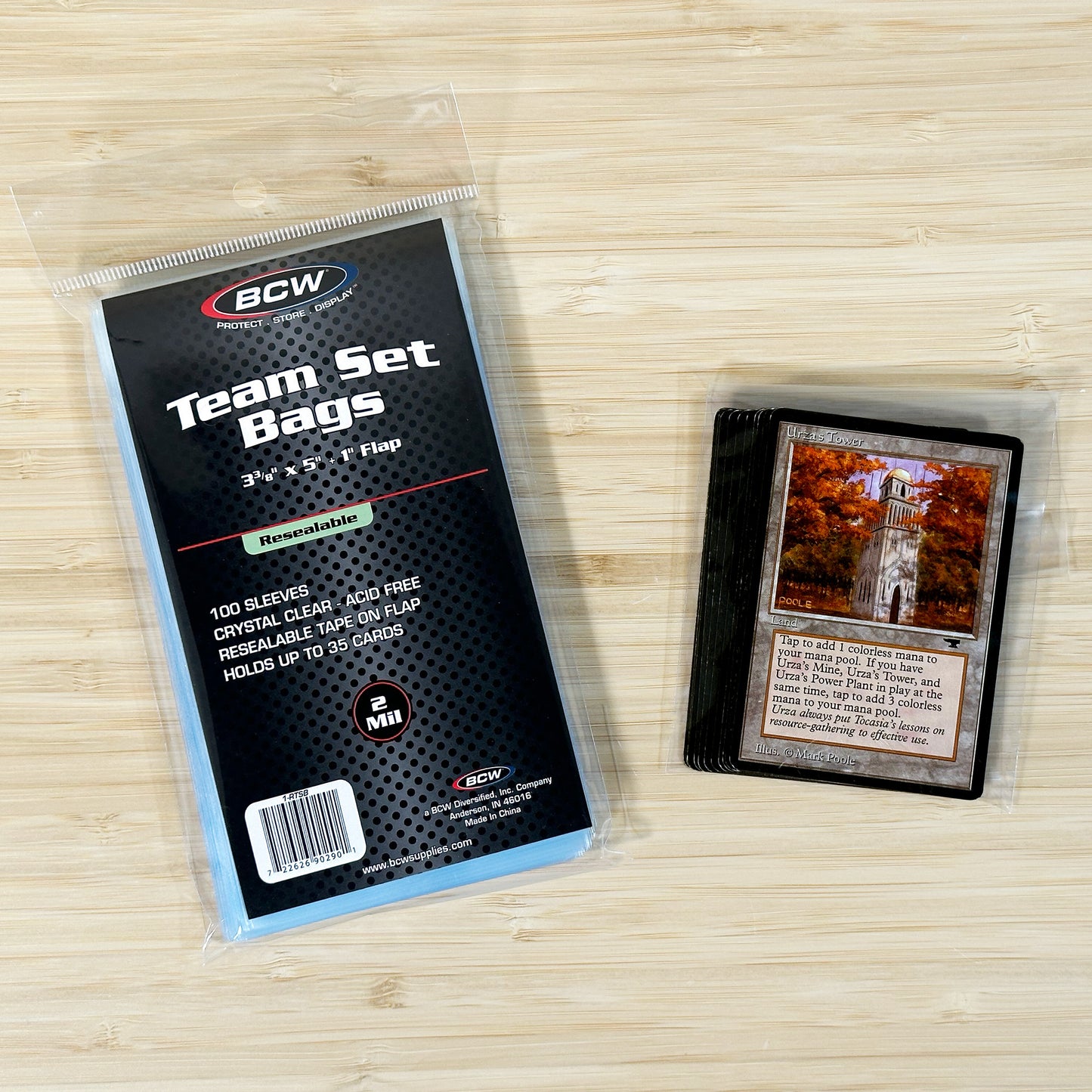 100 Resealable Team Set Bags