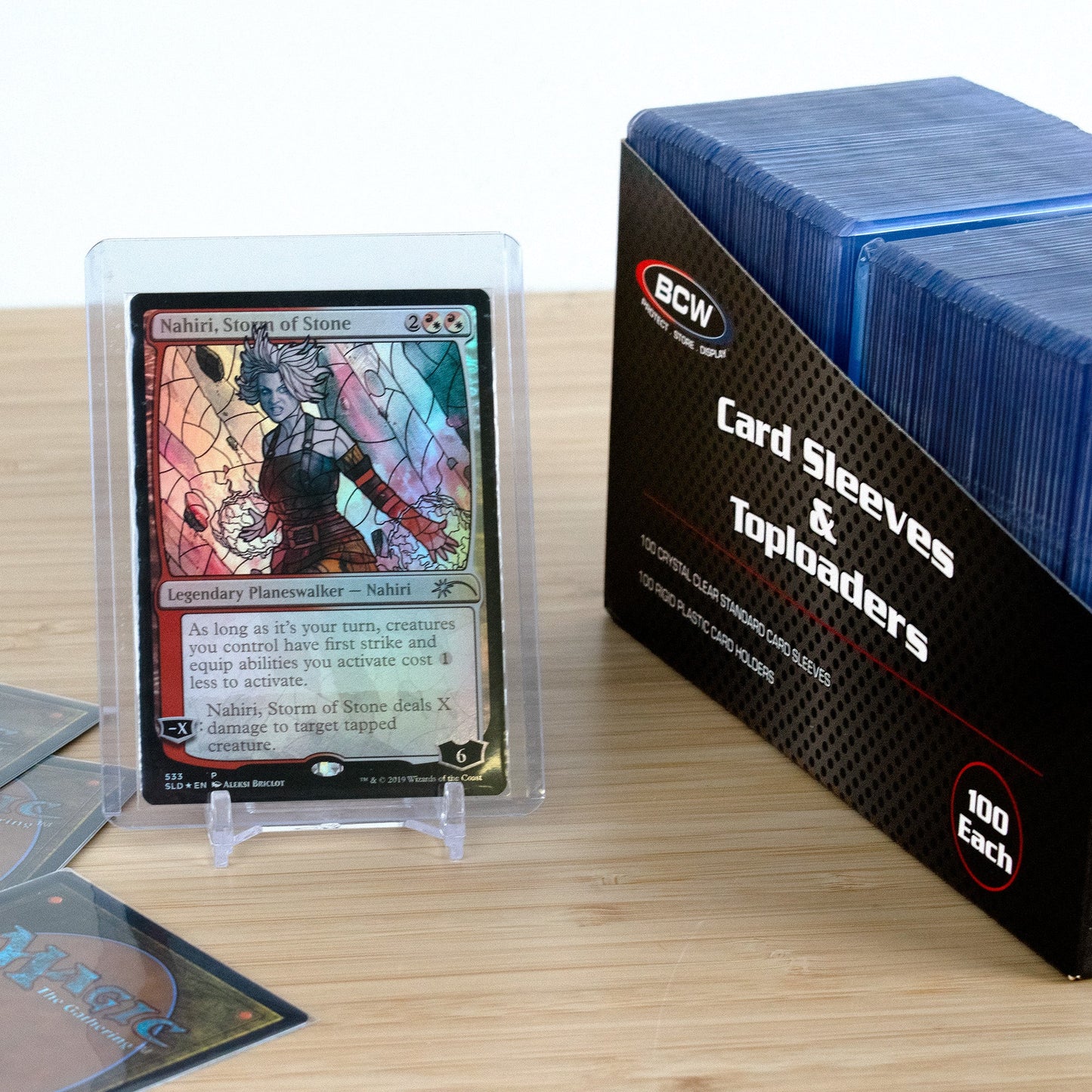 1000 Count Card Sleeve and Toploader Combo Pack