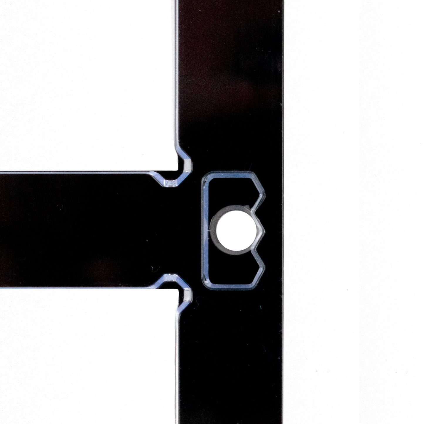 Magnetic 2-Card Holder - 35 PT. Black Border