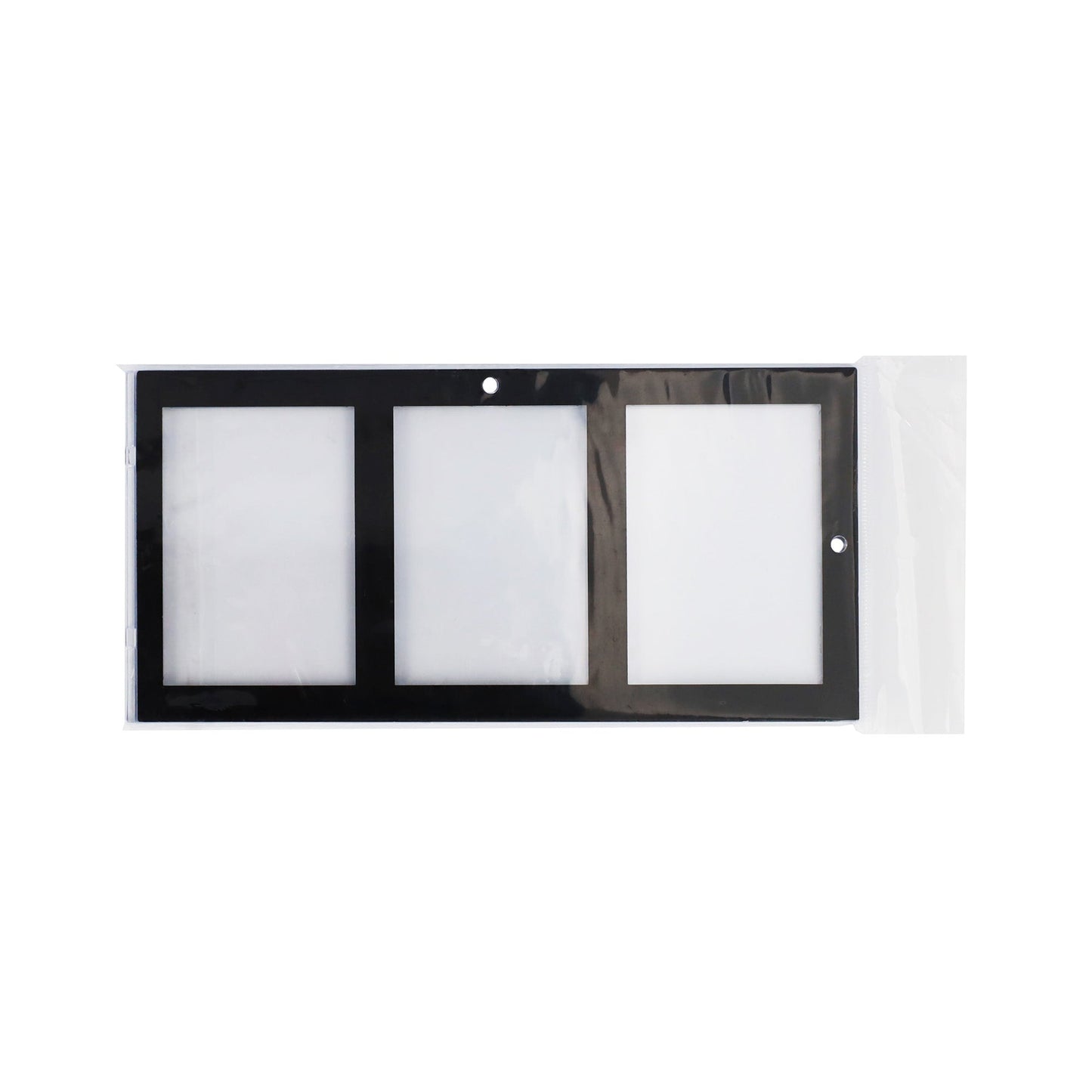 Magnetic 3-Card Holder - 35 PT. Black Border