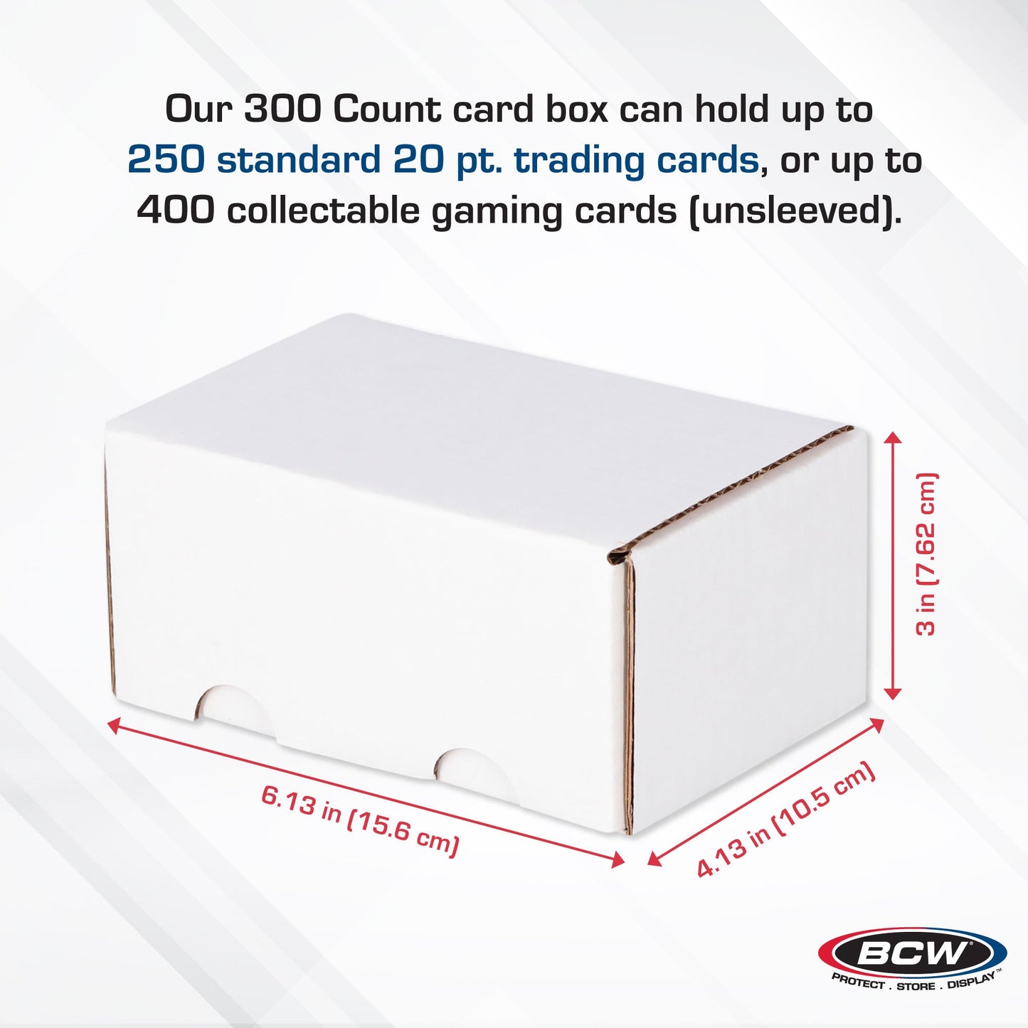 (50) 300 Count Storage Box