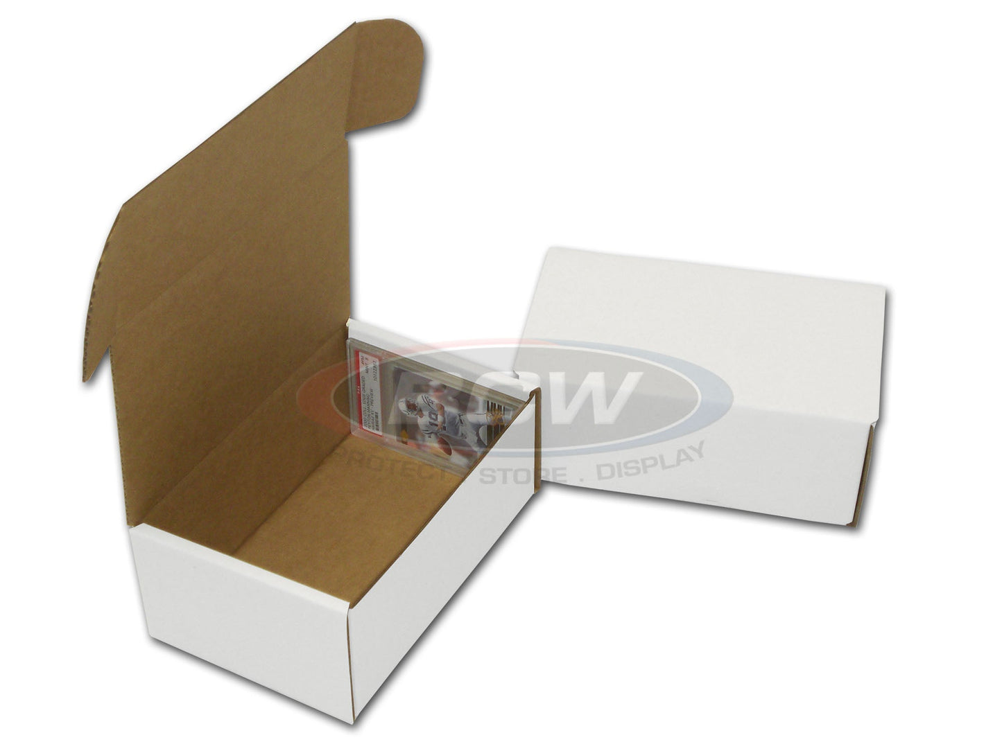 (50) Graded Trading Card Box