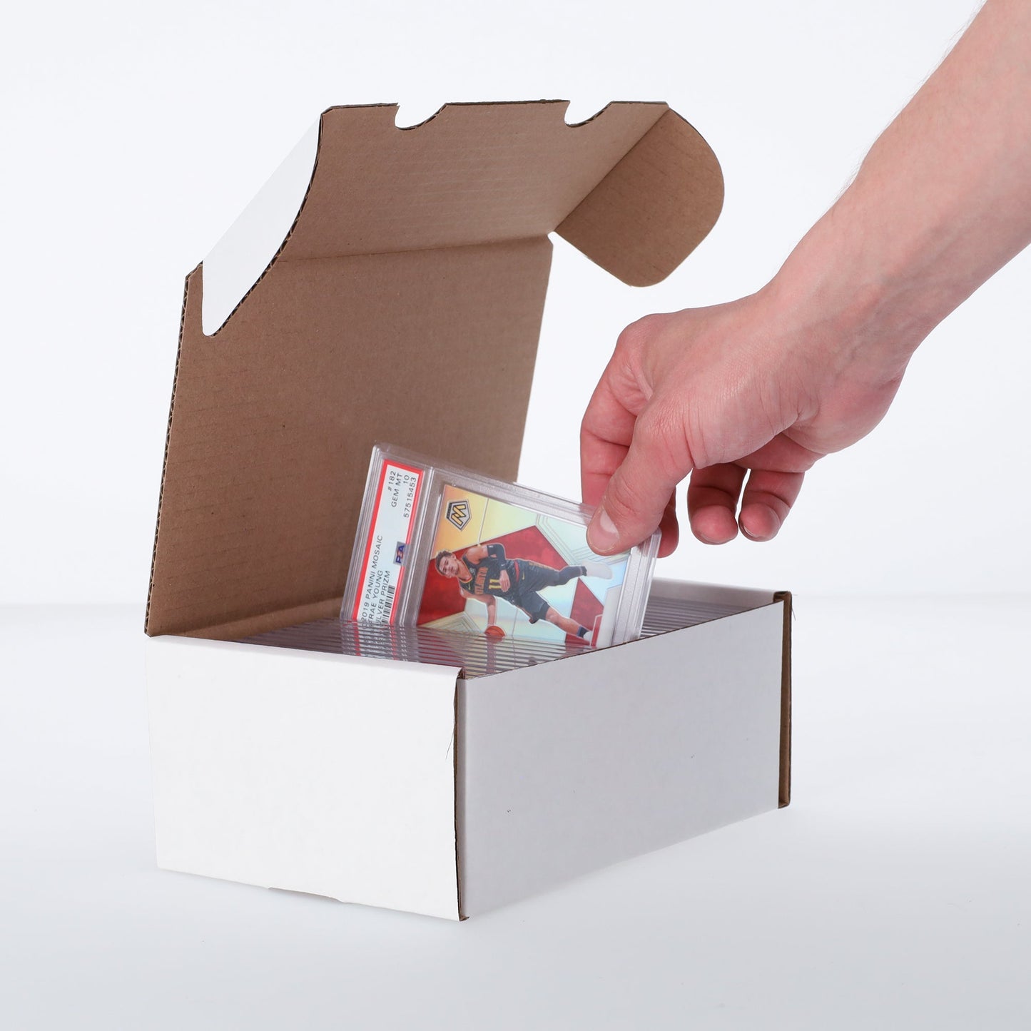 (50) Graded Trading Card Box