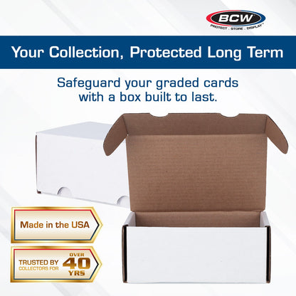 (50) Graded Trading Card Box