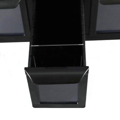 6 Drawer Card Catalog - Black