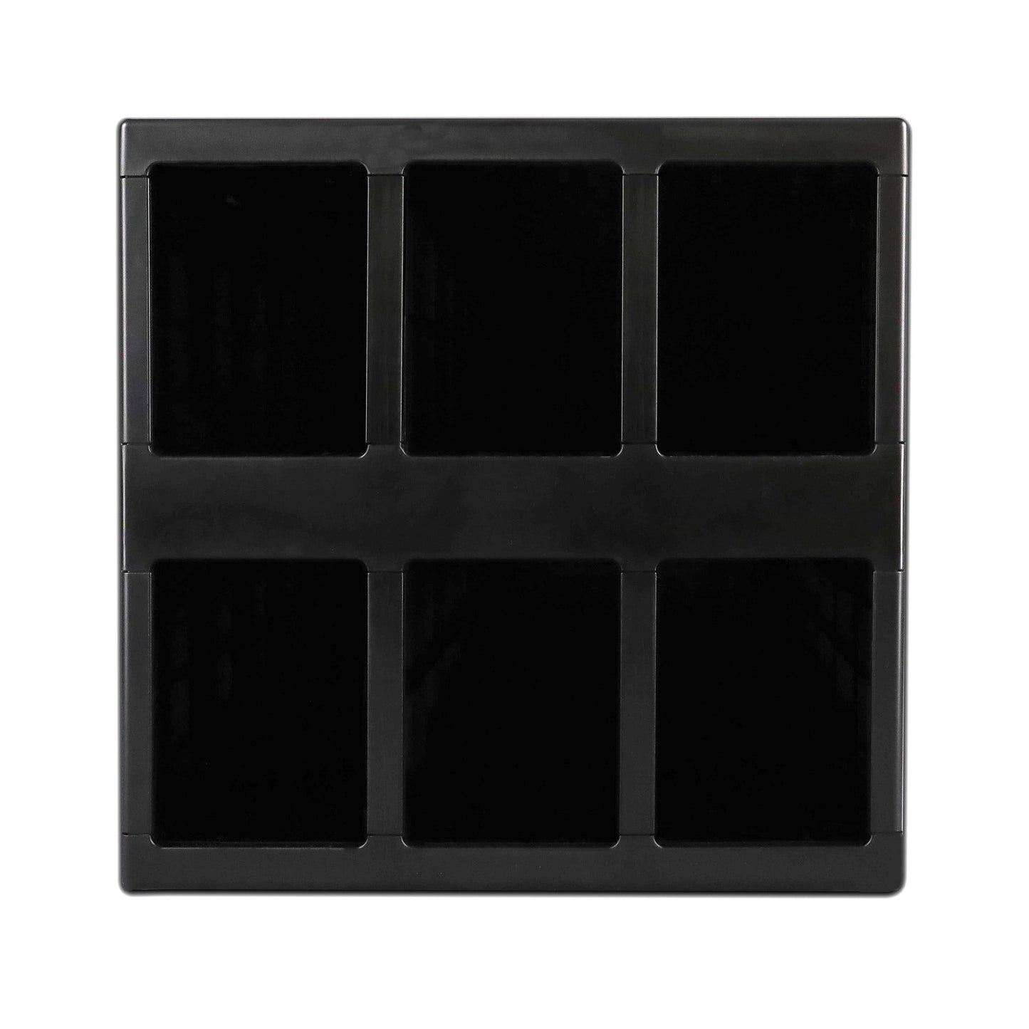 6 Drawer Card Catalog - Black