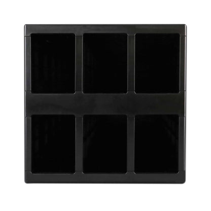 6 Drawer Card Catalog - Black