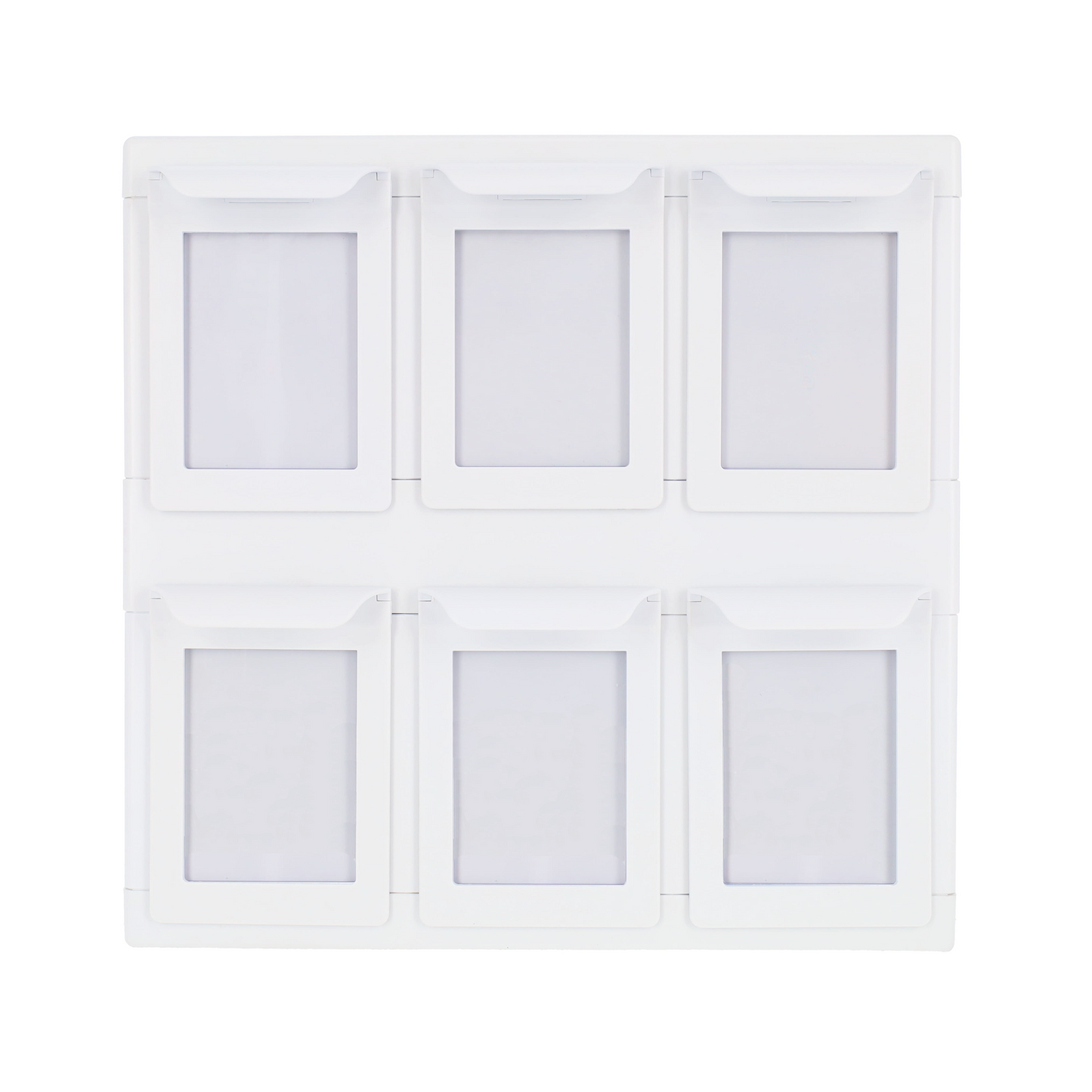 6 Drawer Card Catalog - White