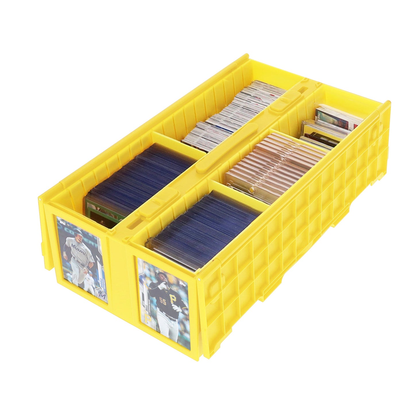 Collectible Card Bin - 1600 - Yellow