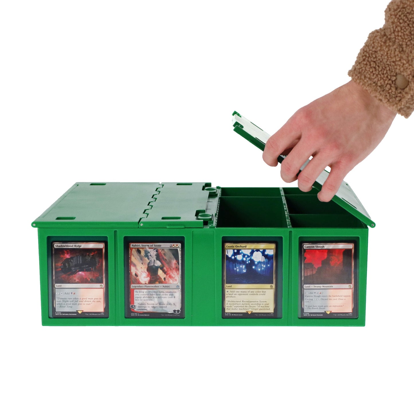 Collectible Card Bin - 3200 - Green