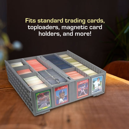 Collectible Card Bin - 3200 - Gray