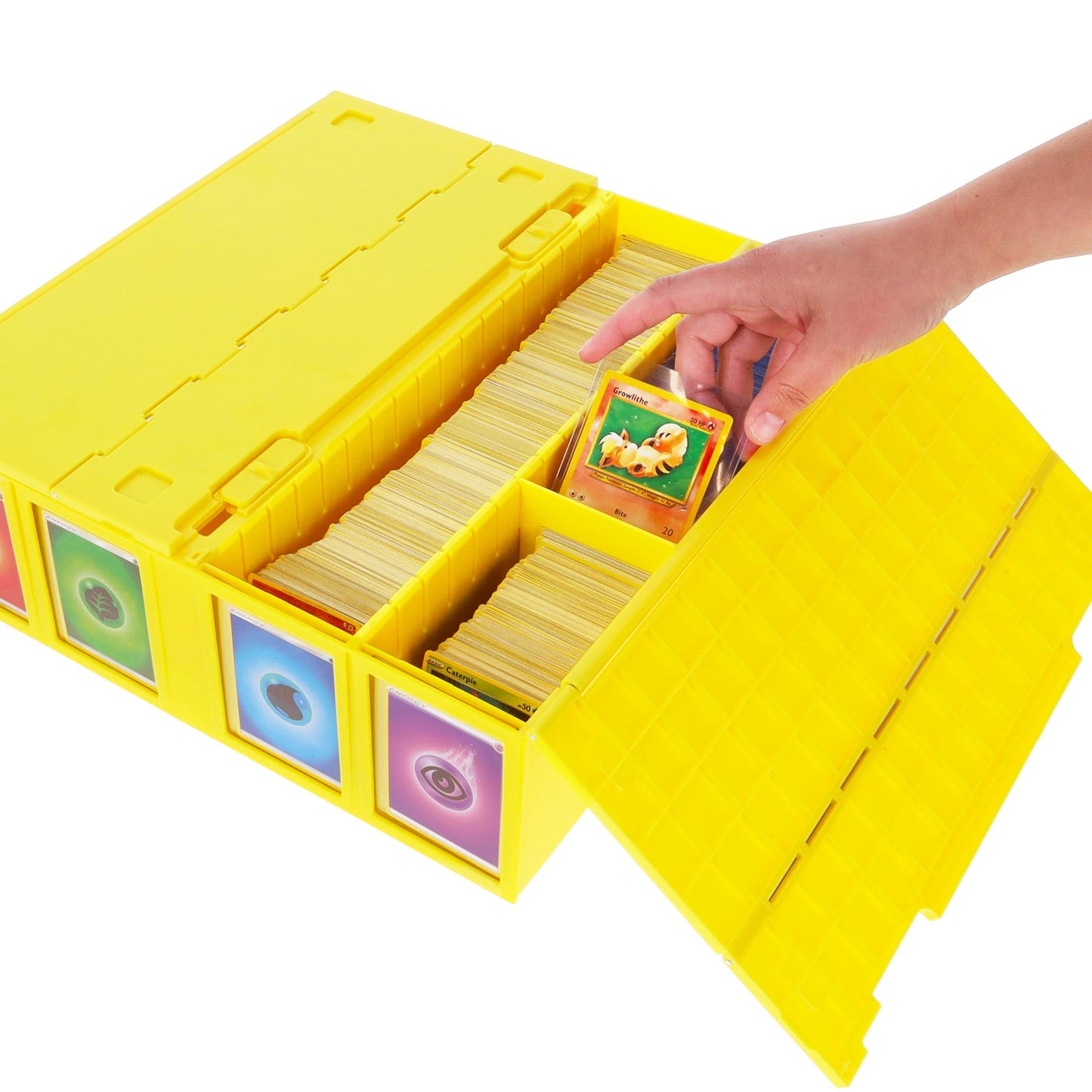 Collectible Card Bin - 3200 - Yellow