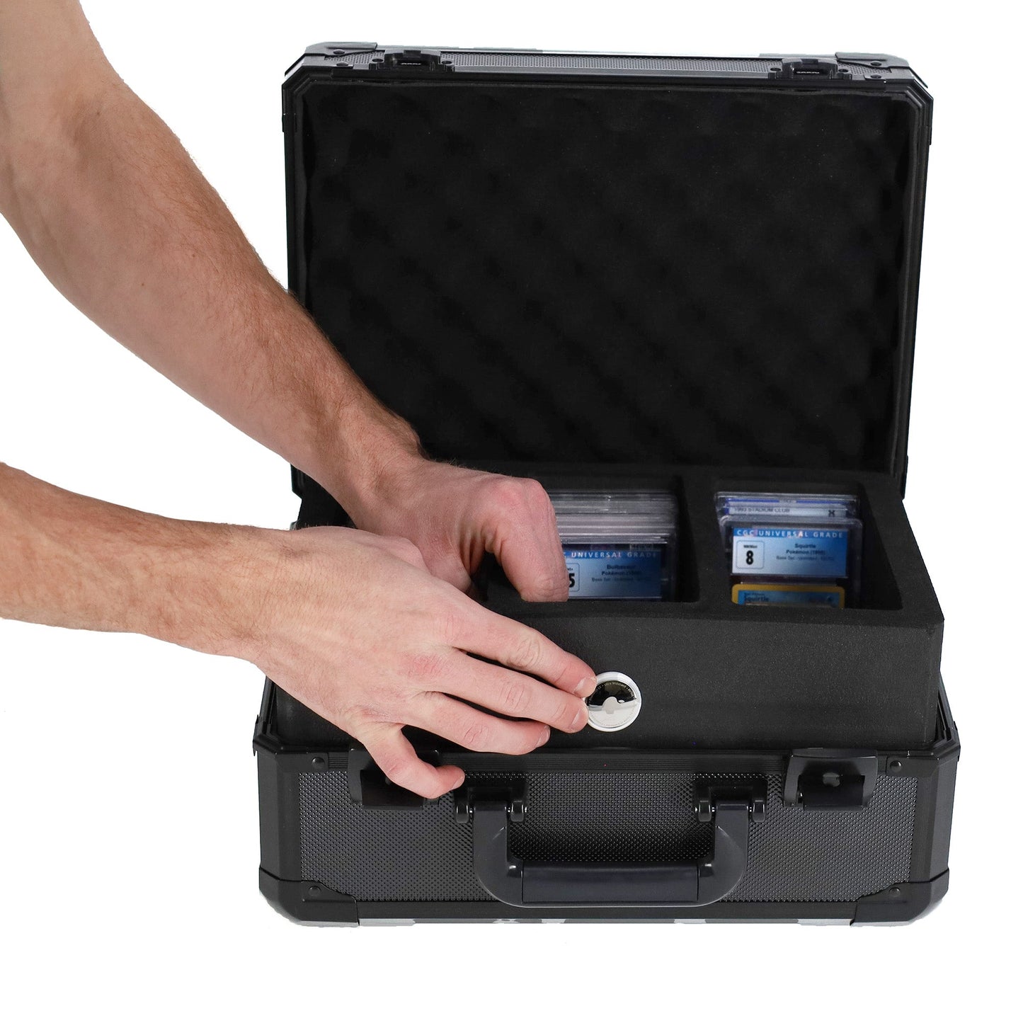 Graded Latching Case - Cards - 3 Rows