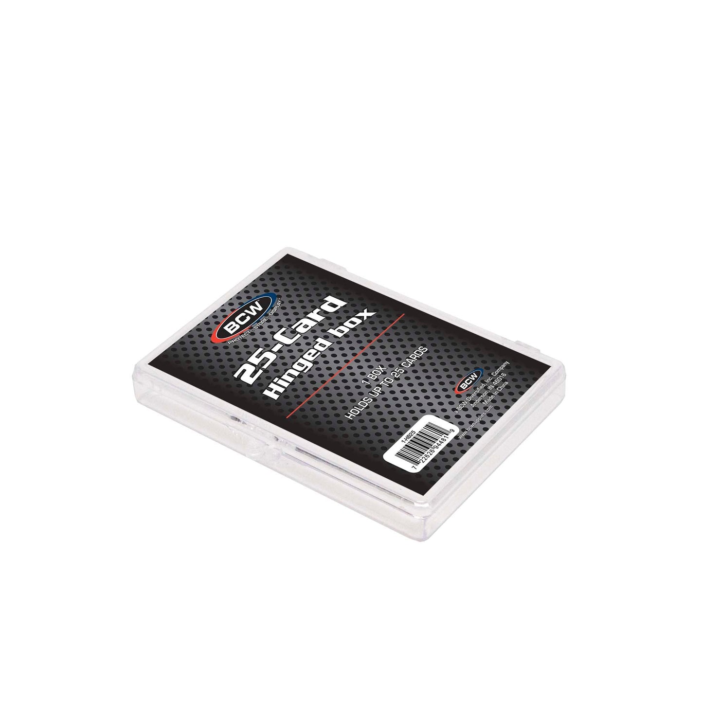 Hinged Trading Card Box - 25 Count