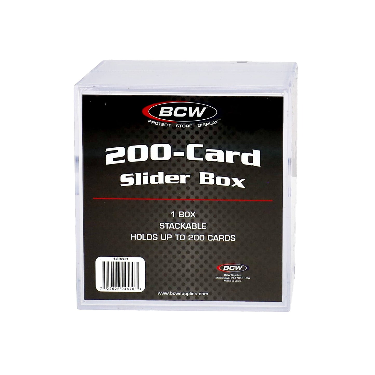 2-Piece Slider Box - 200 Count