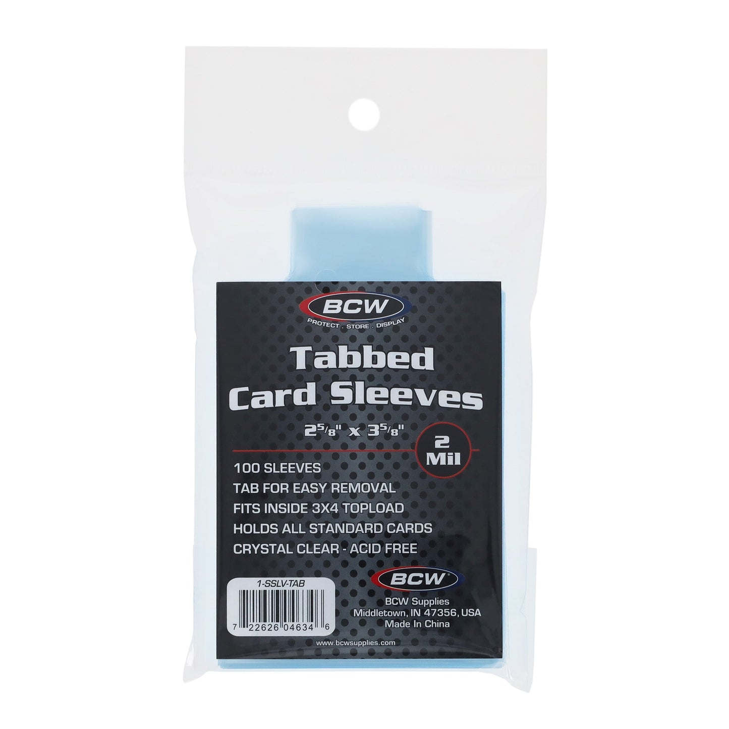 Standard Card Sleeves - Tab