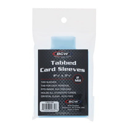 Standard Card Sleeves - Tab