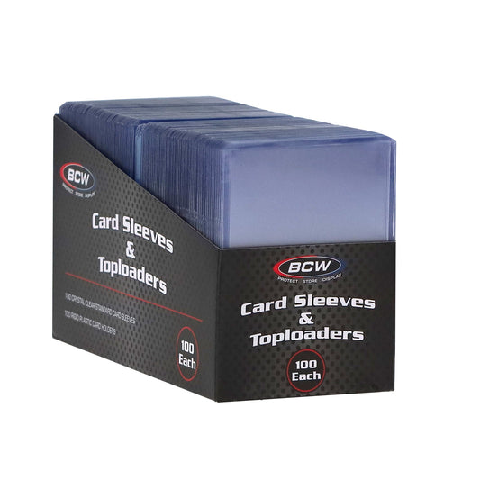 1000 Count Card Sleeve and Toploader Combo Pack