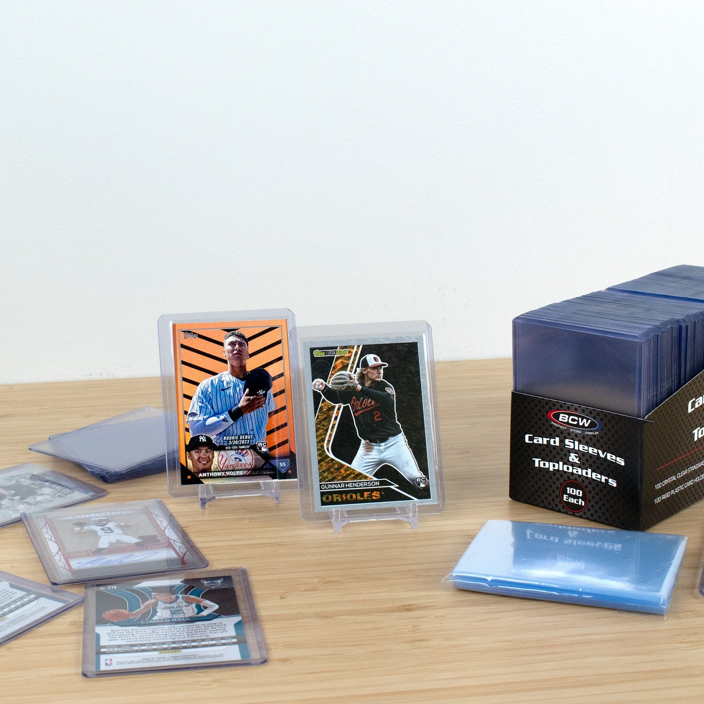 1000 Count Card Sleeve and Toploader Combo Pack