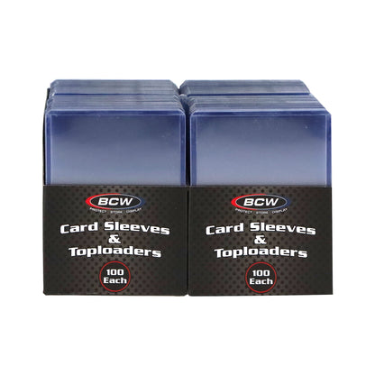 200 Count Card Sleeve and 200 Toploader Combo Pack
