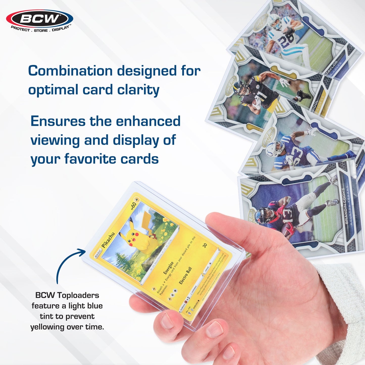 200 Count Card Sleeve and 200 Toploader Combo Pack