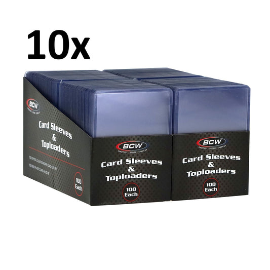 2000 Count Card Sleeve and 2000 Toploader Combo Pack