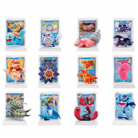 [S-CH] Pokemon Dream Painting Water 151 Figurine Blind Box Version 2