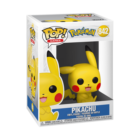 Pokemon Pikachu Sitting Funko Pop! Vinyl Figure #842