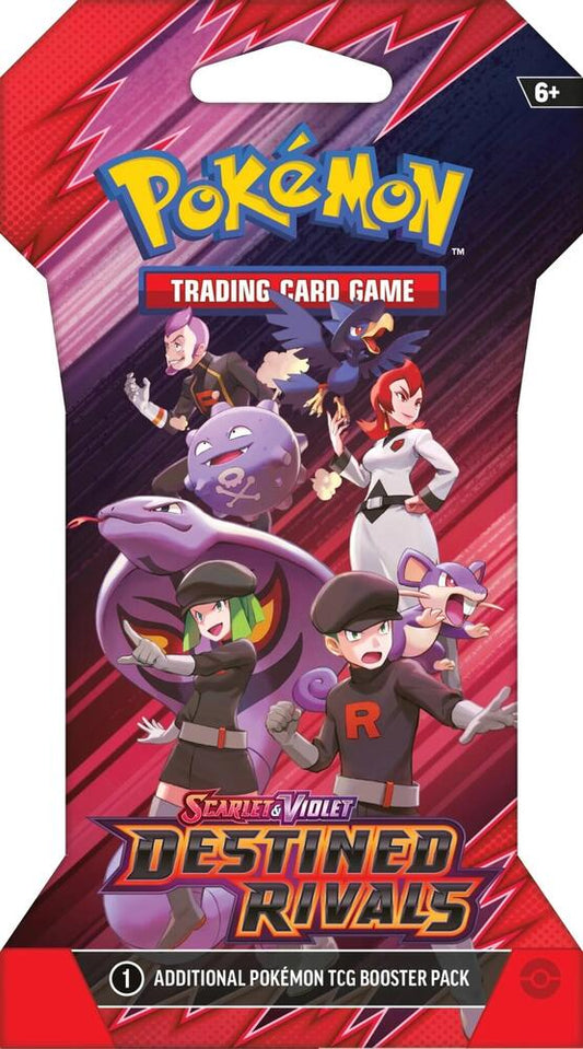 Pokemon TCG Destined Rivals Sleeved Booster Pack - SV10
