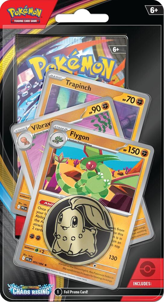 Chaos Rising Premium Checklane Blister [Flygon Line] - ME04: Chaos Rising (CRI)