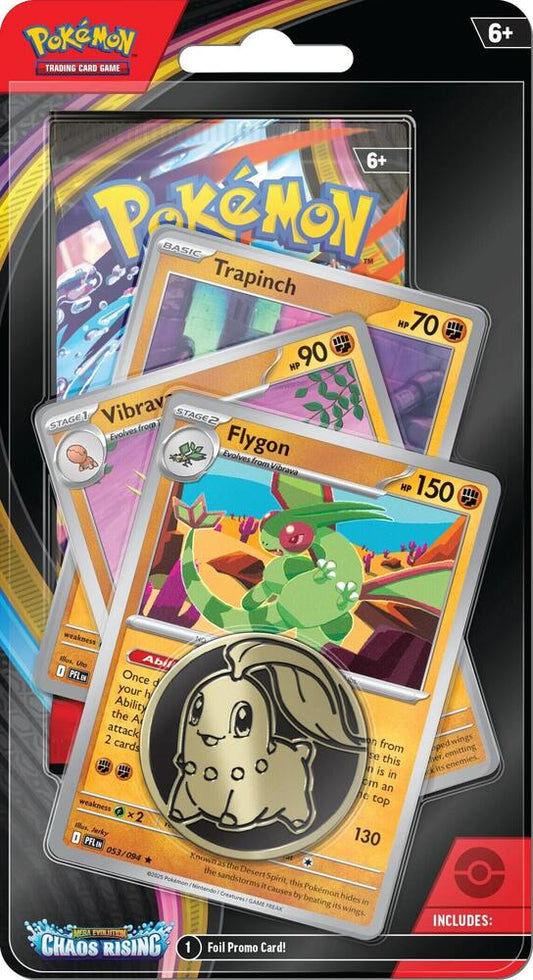Chaos Rising Premium Checklane Blister [Flygon Line] - ME04: Chaos Rising (CRI)