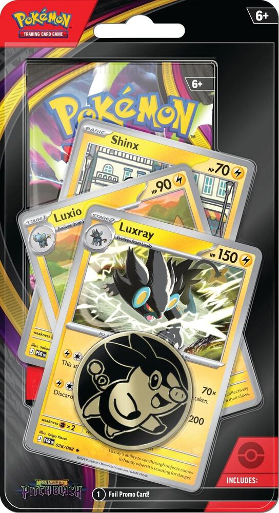 Pitch Black Premium Checklane Blister [Luxray Line] - ME05: Pitch Black (PBL)