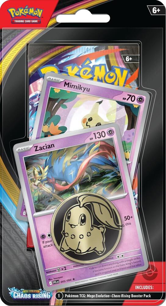 Chaos Rising Single Pack Blister [Zacian/Mimikyu] - ME04: Chaos Rising (CRI)