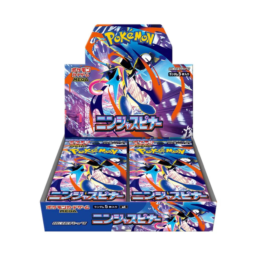 [JP] Pokemon TCG Ninja Spinner Booster Box - M4