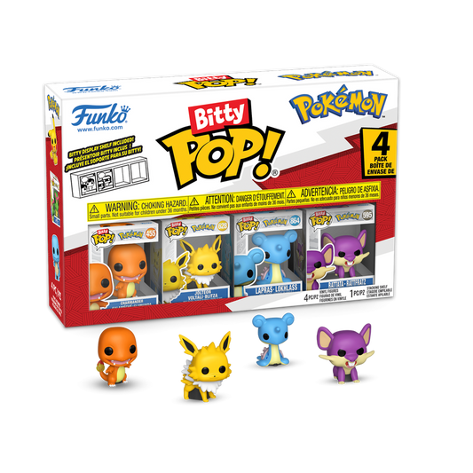 Pokemon Charmander Funko Bitty Pop! Mini-Figure 4-Pack