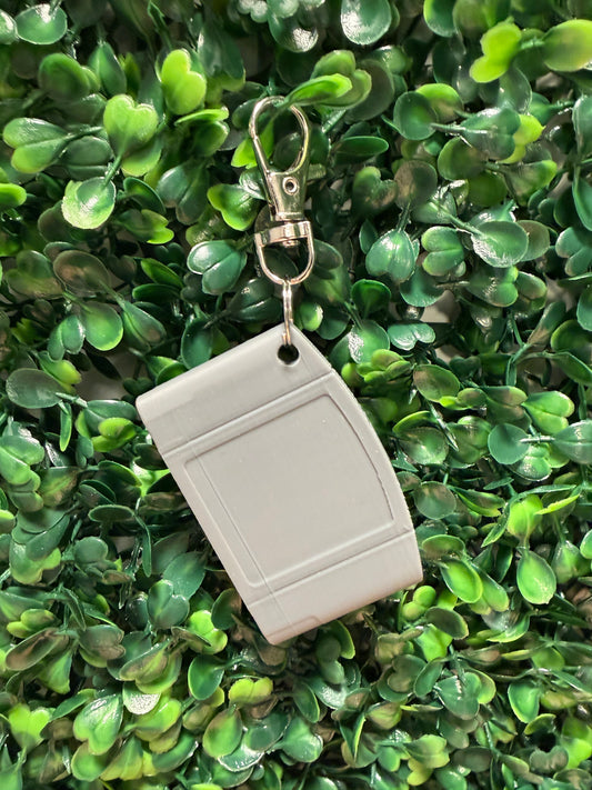 Retro Rounded Keychain