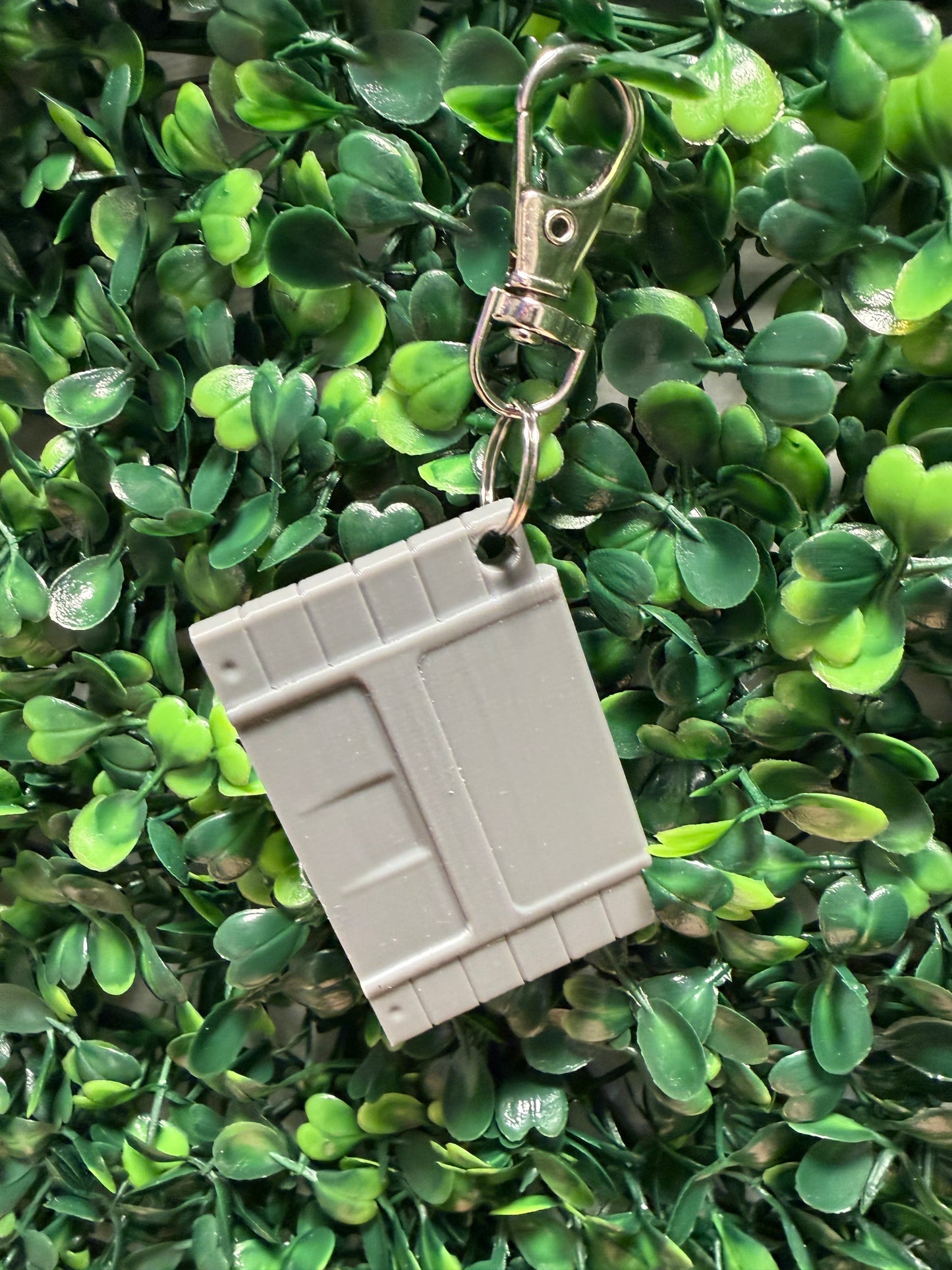 Retro Rectangle Keychain