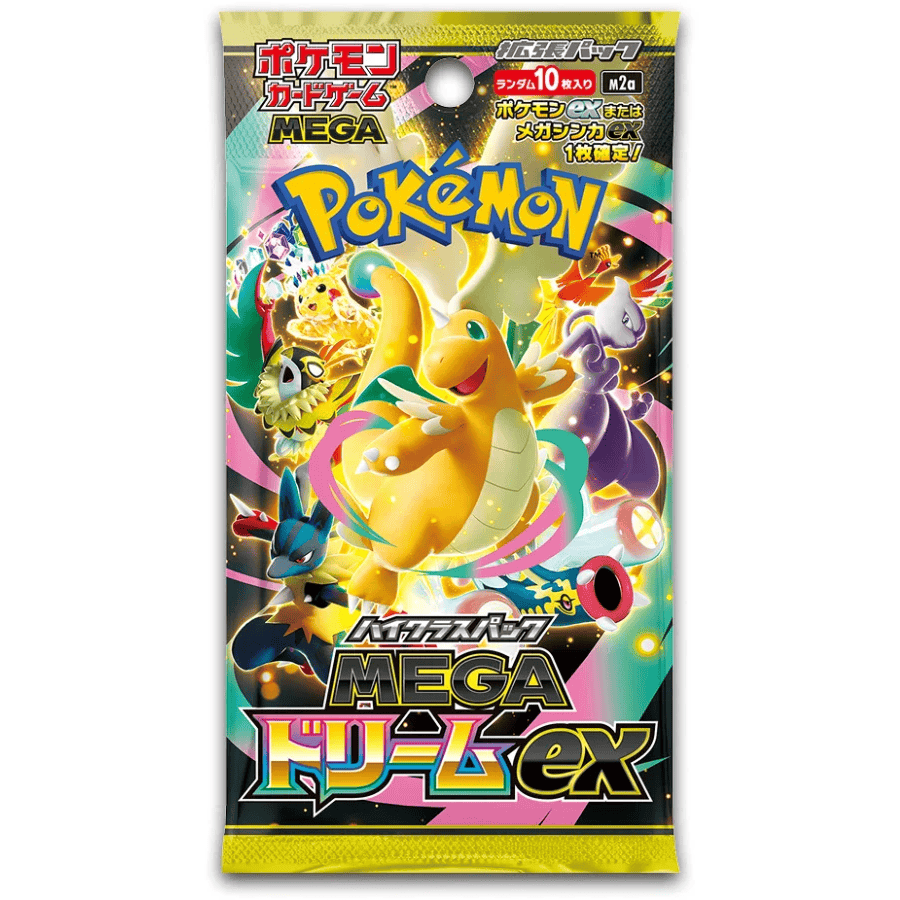 [Live Rip] Mega Dream ex Japanese Booster Pack - M2a