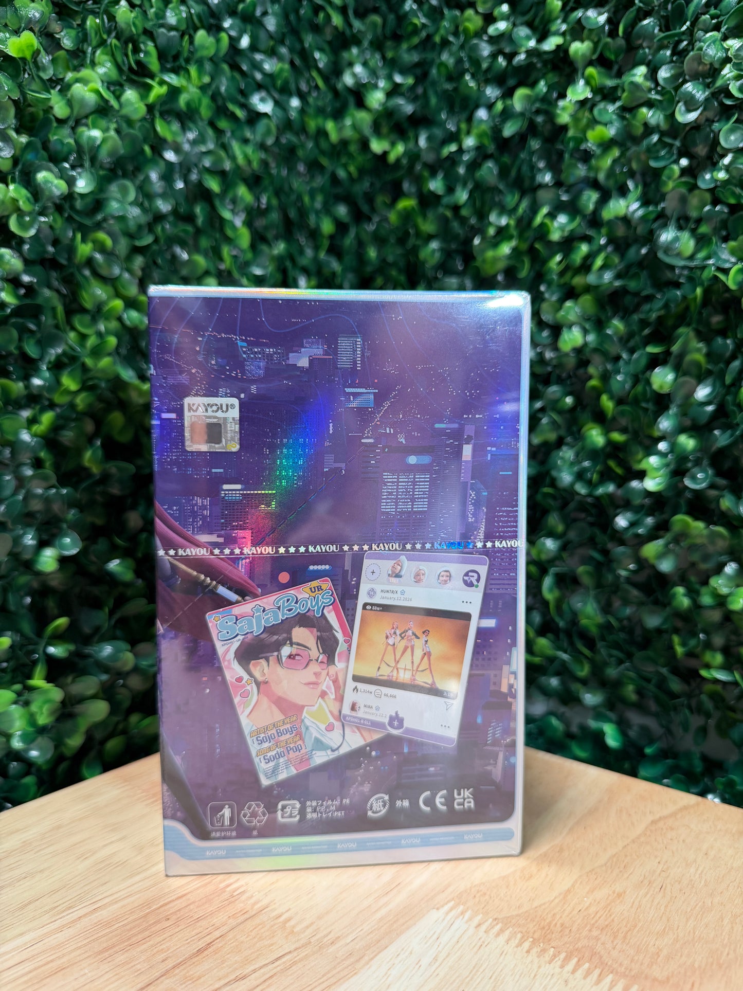 KPop Demon Hunters Kayou Classic Edition Platinum 01 Collectible Trading Cards Booster Box English