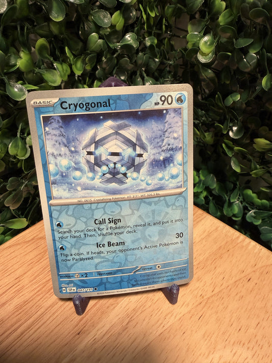 Cryogonal [Reverse Holo] #47 Pokemon Surging Sparks