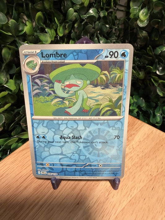 Lombre [Reverse Holo] #36 Pokemon Journey Together