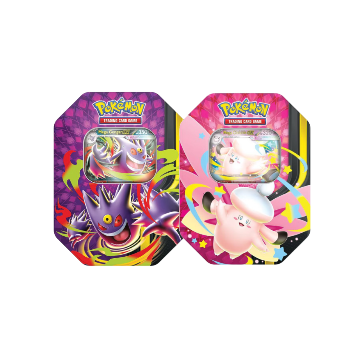 Pokémon TCG Mega Evolution Mega Moonlit Tin (Random Pokemon)