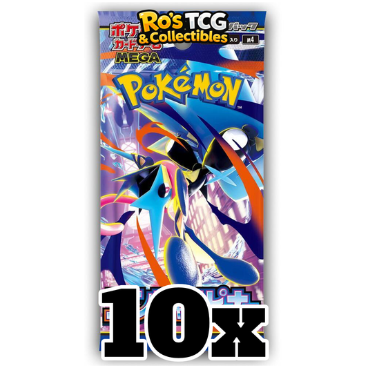 [Live Rip] 10x Ninja Spinner Pokemon Booster Pack [JP]
