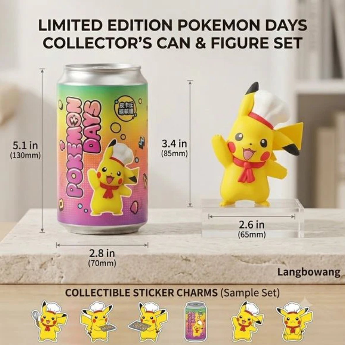 Pokémon Days Pikachu Figurine