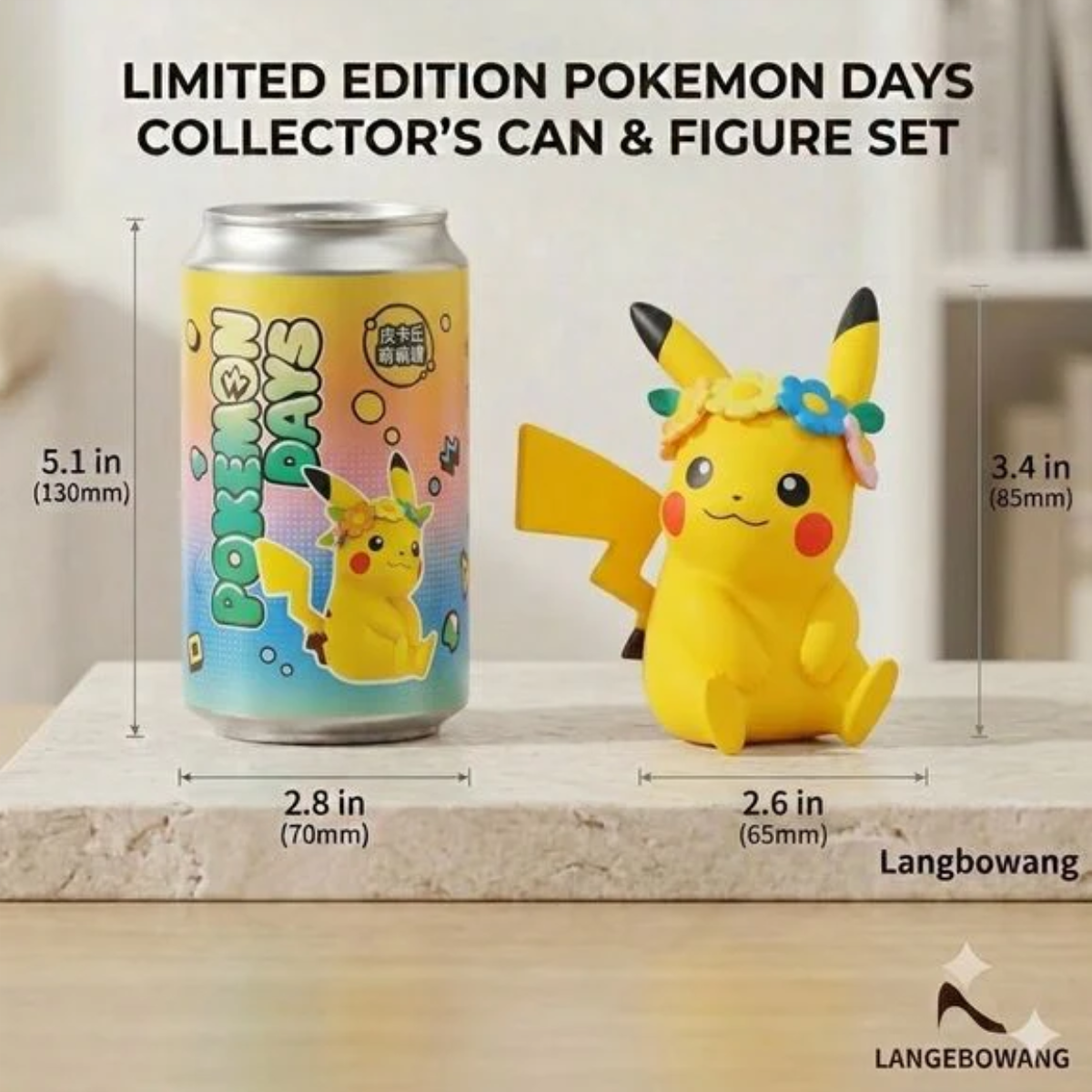 Pokémon Days Pikachu Figurine