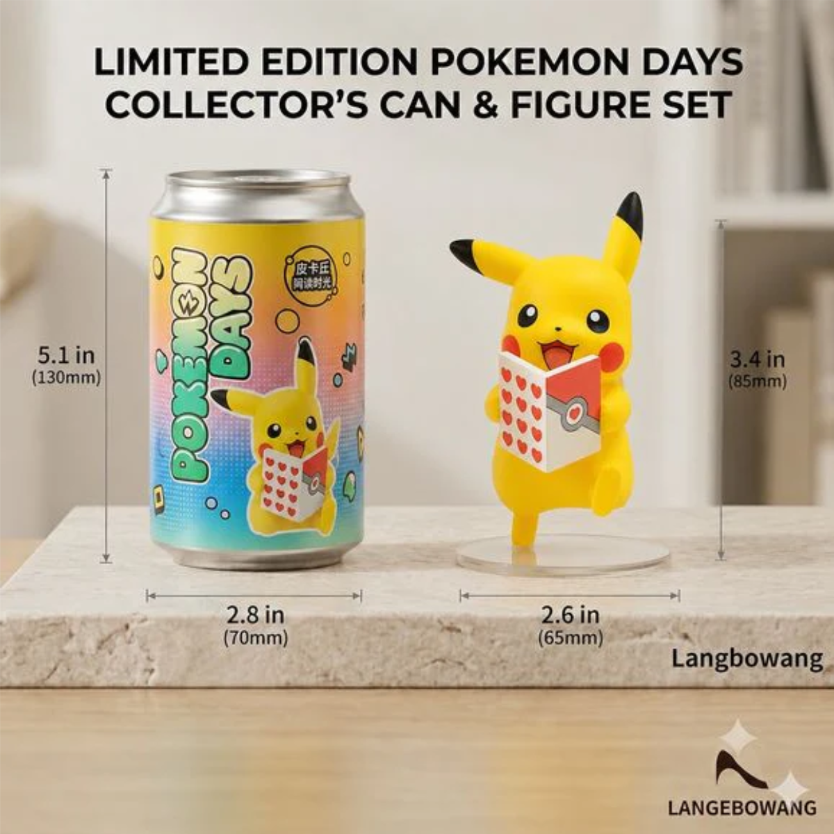 Pokémon Days Pikachu Figurine