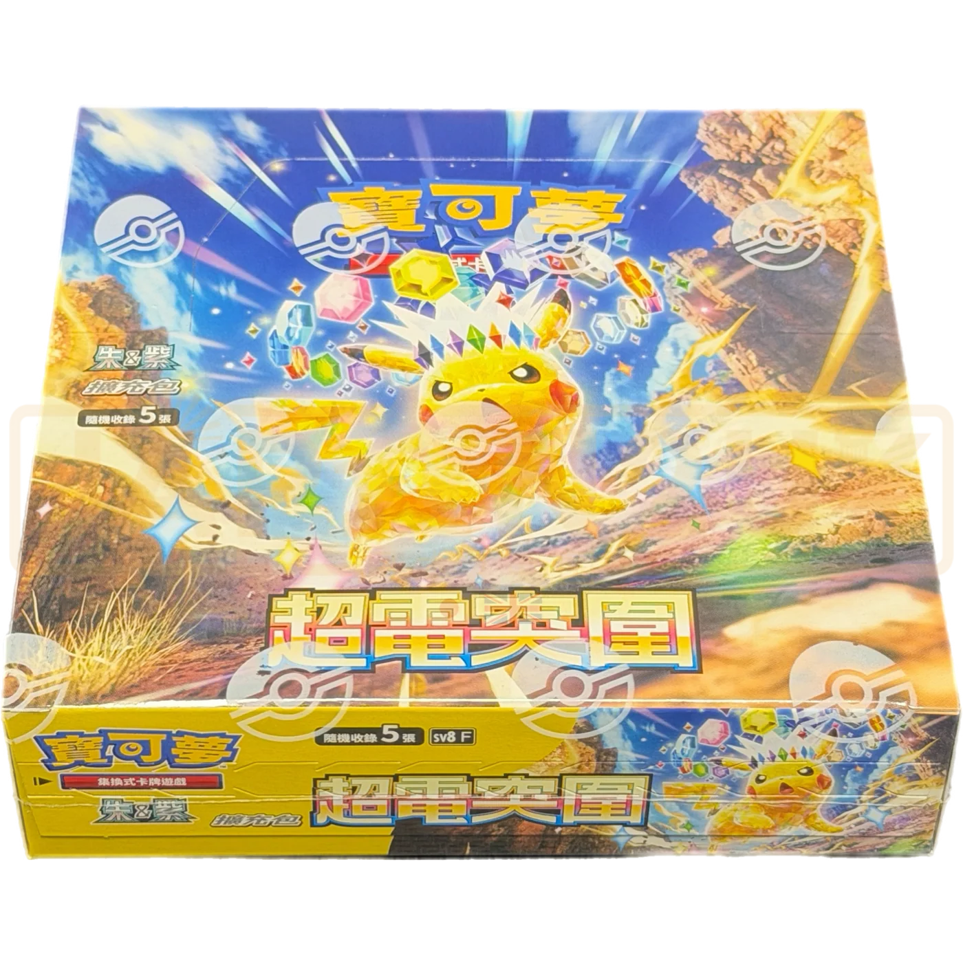Pokémon Traditional Chinese Super Electric Breaker SV8F Booster Box