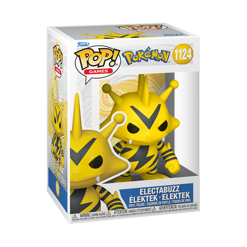 Pokemon Electabuzz Funko Pop! Vinyl Figure #1124