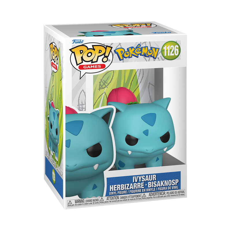 Pokemon Ivysaur Funko Pop! Vinyl Figure #1126