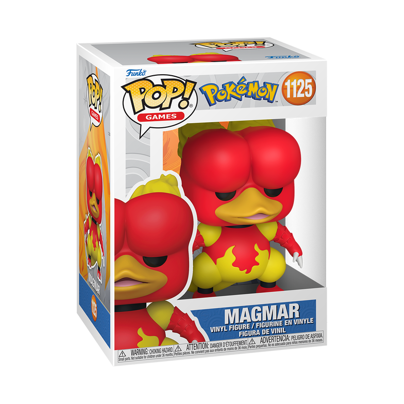 Pokemon Magmar Funko Pop! Vinyl Figure #1125